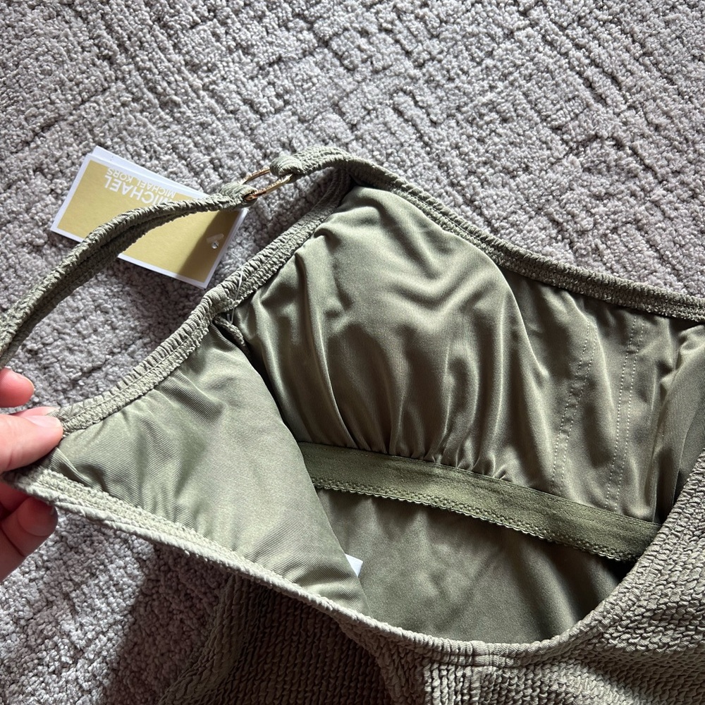 Michael Kors Army Green Swimsuit - Picture 9 of 12